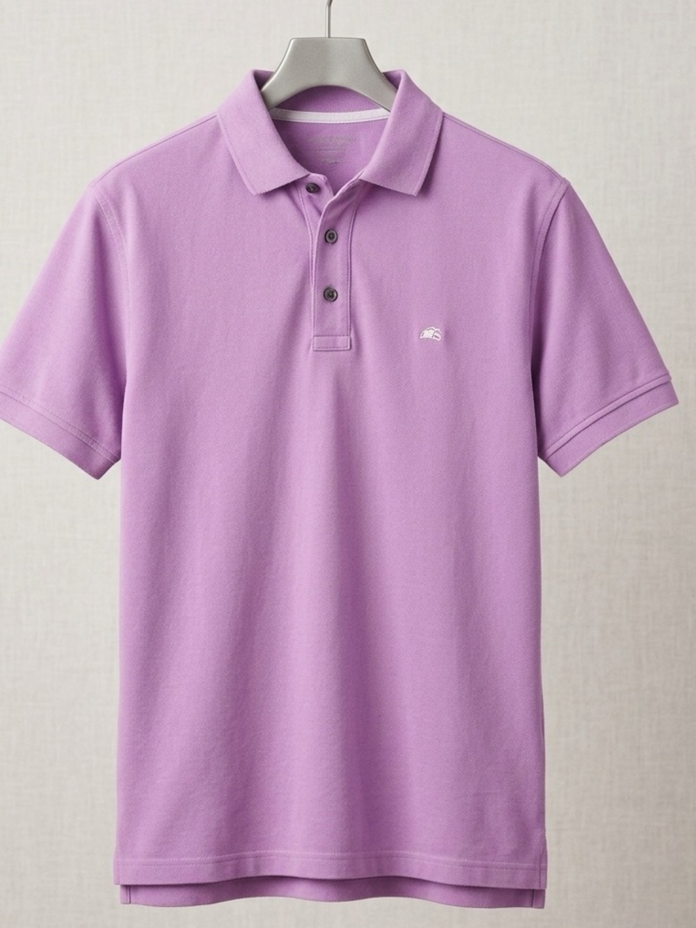 Banana Republic Lavender Short-Sleeve Polo